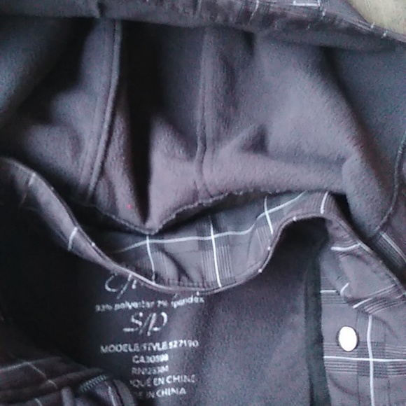 CHILLAX JACKET/COAT WITH DETACHABLE HOOD SIZE S WINDBREAKER - Picture 6 of 11